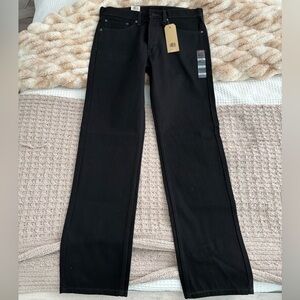 Levi’s men’s black denim jeans